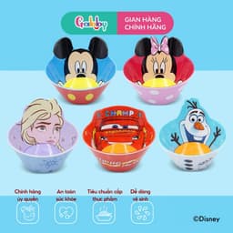 Thumbnail Bát Ăn Dặm Cho Bé Hình Nhân Vật Hoạt Hình Người Nhện Spiderman, Disney Chất Liệu Nhựa Melamine 3D 3
