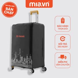Thumbnail Bao Trùm Bảo Vệ Vali Du Lịch MIA Cover City - Chống Trầy Xước, Chống Bụi, Đầy Đủ Kích Cỡ, Bảo Vệ Toàn Di 1