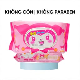 Thumbnail 1 Gói Khăn Giấy Ướt 600Gr Amy Kids Không Mùi An Toàn Cho Bé Gói Hồng & Tím 4