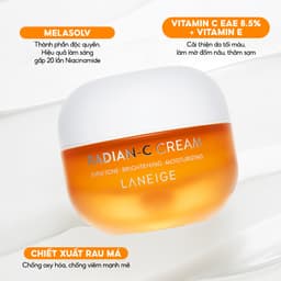Thumbnail Kem Dưỡng Sáng Làm Mờ Đốm Nâu Laneige Radian-C Cream 50ml 3