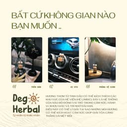 Thumbnail Tinh Dầu Thiên Nhiên Cao Cấp CAM NGỌT Thơm Phòng, Thư Giãn Dego 10ml - Tặng kèm que khuếch tán 4
