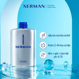 Thumbnail Combo 2 chai sữa tắm gội nam giới hương nước hoa cao cấp Gentleman 3 in 1 Nerman 350ml 2
