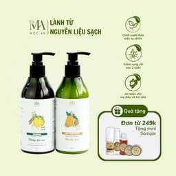 Thumbnail Bộ Dầu Gội Xả Thảo Mộc Mộc An Giảm Gãy Rụng, Nuôi Dưỡng Mái Tóc Chắc Khoẻ 2