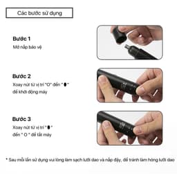 Thumbnail Máy tỉa lông mũi ENCHEN EN005 | Lưỡi nối xoay 360 độ - Trọng lượng 26g gọn nhẹ - Pin 2A | Bảo hành 12 tháng 1