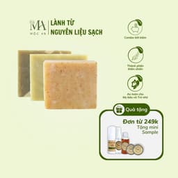 Thumbnail Combo 3 Xà Bông Thiên Nhiên Mộc An Chăm Sóc Face & Body, Dưỡng Da Mềm Mịn, Loại Bỏ Tế Bào Chết 2