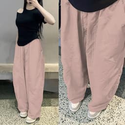 Thumbnail Quần Harem Pants Dáng Rộng Vintage Nhật Bản Nam Nữ By GLADIMAX - Quần Hack Dáng Xinh 4