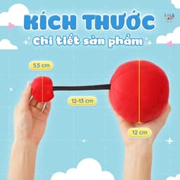 Thumbnail Bóng vải cho bé Xúc Xắc vui nhộn Chính Hãng đồ chơi hình khối kích thích thị giác cho trẻ sơ sinh 2