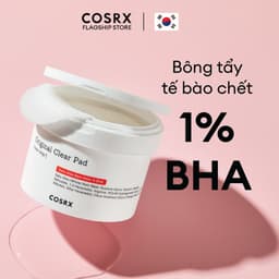 Thumbnail Bông Tẩy Tế Bào Chết Hoá Học 1% BHA COSRX One Step Original Clear Pad 70 Miếng 1