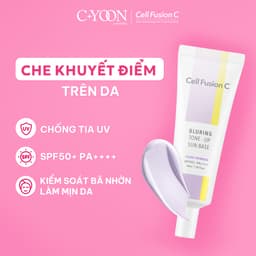 Thumbnail Kem chống nắng nâng tone tím Cell Fusion C Blurring Tone-Up Sun Base SPF50+ PA++++ 40ml che khuyết điểm, mờ lỗ chân lông 2