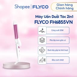 Thumbnail Máy Tạo Kiểu Tóc Flyco Uốn & Duỗi 2 trong 1 FH6855VN - Hàng Chính Hãng 1