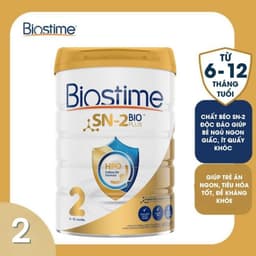 Thumbnail Combo 2 Lon Sữa Bò Biostime HPO Bio Plus Tăng Cường Hấp Thu Cho Bé - Sữa Bò Giúp Cải Thiện Đường Tiêu Hóa Cho Bé 2