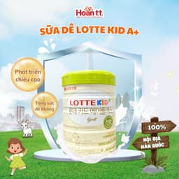 Thumbnail Sữa Dê Lotte Kid A+ Tăng Chiều Cao Cho Bé - Sữa Bột Giúp Phát Triển Trí Não Cho Bé Lon 760g 2