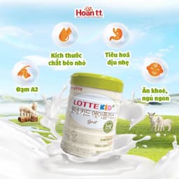 Thumbnail Sữa Dê Lotte Kid A+ Tăng Chiều Cao Cho Bé - Sữa Bột Giúp Phát Triển Trí Não Cho Bé Lon 760g 4