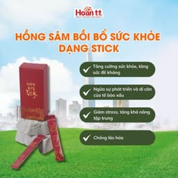 Thumbnail Hồng Sâm Hữu Cơ Cải Thiện Sức Khỏe KJH Dạng Stick - Sâm Hàn Quốc  Dành Cho Người Trưởng Thành 1