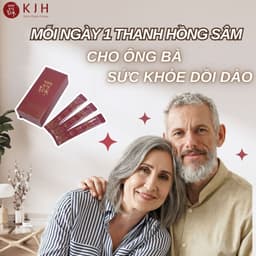 Thumbnail Hồng Sâm Hữu Cơ Cải Thiện Sức Khỏe KJH Dạng Stick - Sâm Hàn Quốc  Dành Cho Người Trưởng Thành 3