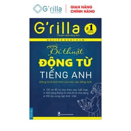 Thumbnail Sách - Bí thuật Động từ tiếng Anh GRILLA, kèm App học miễn phí 1