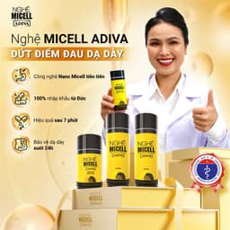 Thumbnail Nghệ Micell ADIVA 14 Viên- Hỗ Trợ Các Vấn Đề Về Đau Bao Tử, Dạ Dày 1
