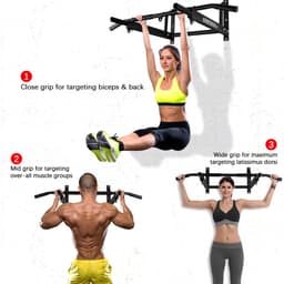 Thumbnail OneTwoFit Xà đơn treo tường đa năng Wall Pull Up Bar Kích thước lớn Vật liệu dày được nâng cấp 2