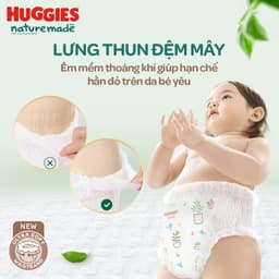 Thumbnail Combo 2 Tã Quần Huggies Platinum Nature Made M58 2
