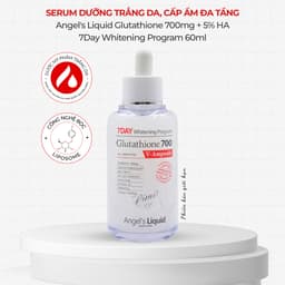 Thumbnail Serum Làm Trắng, Dưỡng Ẩm Và Làm Chậm Lão Hoá Da Glutathione 700mg + 5% HA Angel's Liquid 7Day 60ml 1