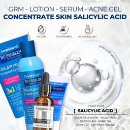 Thumbnail Bộ Chăm Sóc Da Giảm Sưng Viêm Mụn, Tẩy Da Chết BHA Salicylic Compliment 3