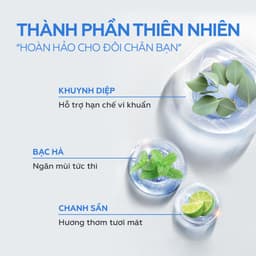 Thumbnail Xịt hôi chân UMIHA (45ml) chiết xuất Khuynh Diệp xịt khử mùi hôi chân và khử mùi giày hiệu quả cả ngày dài 2