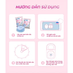 Thumbnail Combo Viên sạch bồn cầu CleanZ thả bồn cầu sạch khuẩn tẩy mảng bám khử mùi diệt vi khuẩn toilet 4