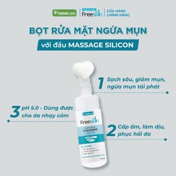Thumbnail Set 2 Bọt rửa mặt ngừa mụn Freeskin Cleansing Foam chuyên dùng cho da dầu, da mụn 1