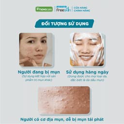 Thumbnail Set 2 Bọt rửa mặt ngừa mụn Freeskin Cleansing Foam chuyên dùng cho da dầu, da mụn 4
