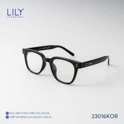 Thumbnail Gọng kính mắt vuông nam nữ LILYEYEWEAR chất liệu nhựa cao cấp chắc chắn màu sắc thanh lịch kiểu dáng hiện đại 23016KOR 3