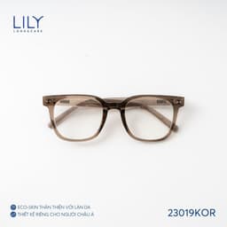 Thumbnail Gọng kính mắt vuông nam nữ LILYEYEWEAR chất liệu nhựa  cao cấp chắc chắn kiểu dáng hiện đại màu sắc thanh lịch 23019KOR 4