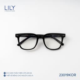 Thumbnail Gọng kính mắt vuông nam nữ LILYEYEWEAR chất liệu nhựa  cao cấp chắc chắn kiểu dáng hiện đại màu sắc thanh lịch 23019KOR 3