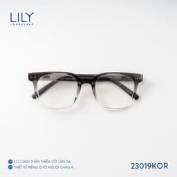 Thumbnail Gọng kính mắt vuông nam nữ LILYEYEWEAR chất liệu nhựa  cao cấp chắc chắn kiểu dáng hiện đại màu sắc thanh lịch 23019KOR 2