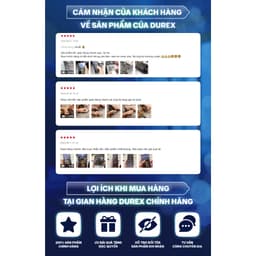 Thumbnail Bộ 2 hộp bao cao su Durex Invisible siêu mỏng size 52mm (10 bao/hộp) 4