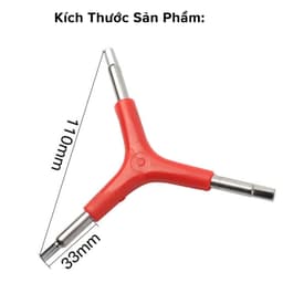 Thumbnail Tua Vít Lục Giác Chữ Y 4-5-6mm Sửa Chữa Xe Đạp Tua Vít 6 Cạnh Chuyên Dụng Hãng Amalife 2