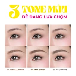 Thumbnail Chì kẻ mày siêu mảnh lâu trôi Lemonade Micro Eyebrow 0,1g 3