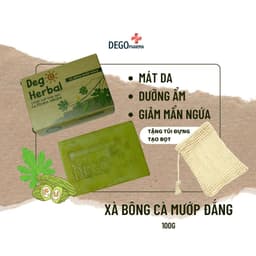 Thumbnail Xà Bông Sinh Dược Thiên Nhiên Mướp Đắng DEGO PHARMA 100G Tẩy Tế Bào Chết, Sáng Da, Cải Thiện Làn Da 2
