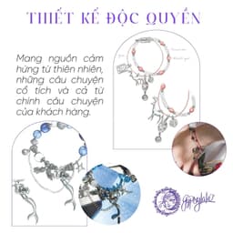 Thumbnail Vòng Tay Đá Hắc Nguyệt Quang, Amazonite SP007783 Gypsy.lala 3