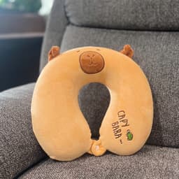 Thumbnail Gối Cổ Cao Su Loopy Hồng, Khủng Long Vàng, Chuột Capybara | Index Living Mall | Nhập Khẩu Thái Lan 3