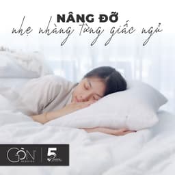 Thumbnail Combo Ruột Gối Nằm Gòn Lông Vũ/ Gòn Bi Gòn Bedding Size 50x70 cm - Gối Khách Sạn 5 Sao Cao Cấp 2