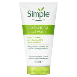 Thumbnail Sữa Rửa Mặt Simple Gel Kind To Skin Facial Wash Làm Sạch Da, Dưỡng Ẩm và Kiềm Dầu 150ml 3