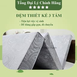 Thumbnail Đệm Bông Ép Gập 3, tem đỏ chính hãng 5cm,9cm,15cm,18cm🔔Nhắn tin để hỗ trợ chính sách tốt 4