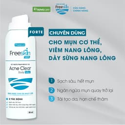 Thumbnail Combo Xịt mụn Freeskin Acne Clear Body Mist 80ml & Xịt thâm Freeskin Blemish Control Body Mist 80ml 1