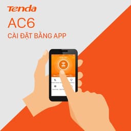Thumbnail Bộ phát Wifi Tenda AC6 Băng Tần Kép Chuẩn AC 1200Mbps - Hàng Chính Hãng 4