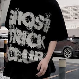 Thumbnail Áo thun NELLY Cotton 260gsm Premium - GhostBreak Tay Lỡ Form Rộng Nam Nữ 1