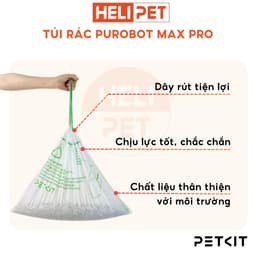 Thumbnail Túi Rác PETKIT Dùng Cho Máy Dọn Phân Mèo Pura Max, Pura X, Purobot Max Pro - HELIPET 2