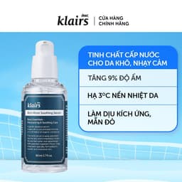 Thumbnail [Livestream] Tinh chất dưỡng da Dear, Klairs Rich Moist Soothing Serum 80ml 2