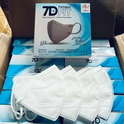 Thumbnail Famapro 7D FIT Khẩu trang y tế cao cấp kháng khuẩn 5 lớp (10 cái/ hộp) 2