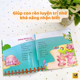 Thumbnail Sách Cho Bé Mầm Non - Bộ 8 Chủ Đề Bài Thơ - Bài Hát - Câu Đố Dành Cho Bé Từ 2 Tuổi 3