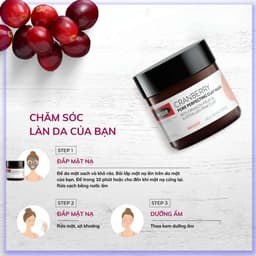 Thumbnail Mặt Nạ Đất Sét Cấp Ẩm Giúp Tái Tạo Da Swisse Cranberry Pore Perfect Claymask - Mask Dưỡng Da Và Chống Lão Hóa 191 2